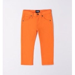 Pantalon classique orange