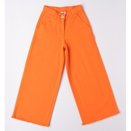 Pantalon large - Orange