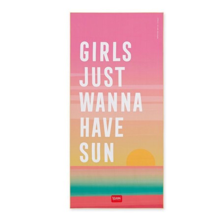 Drap de plage - Girls just wannan have sun