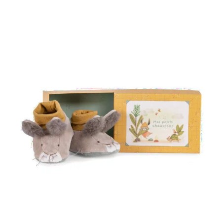 Chaussons lapin - Trois petits lapins