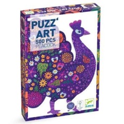 Puzz'art 500pcs - Peacock