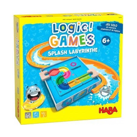 Logic games - Splash Labyrinthe - 60 missions d'adresse et de logique