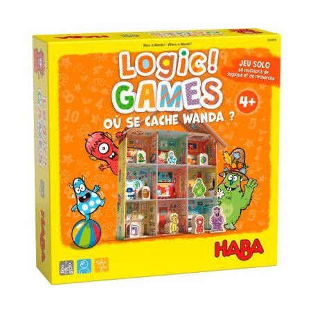 Logic games - Où se cache Wanda ? - 60 missions de logique et de recherche