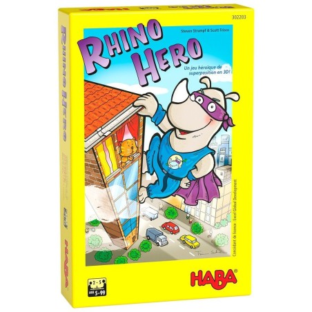 Rhino Hero - Jeu héroïque de superposition en 3D