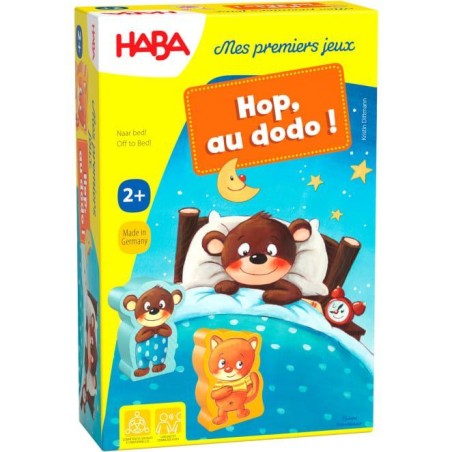 Hop, au dodo ! - 2 jeux de classement et un jeu de mémoire pour instaurer le rituel du coucher