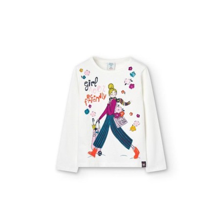 T-shirt longues manches - Girl 100% eco friendly