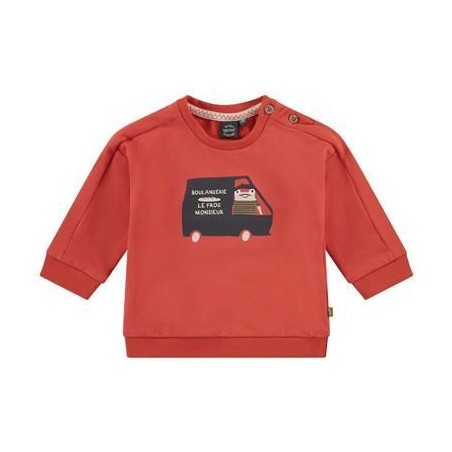 Pull sans capuche Grenouille - Red