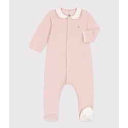 Pyjama velours - Rose étoile