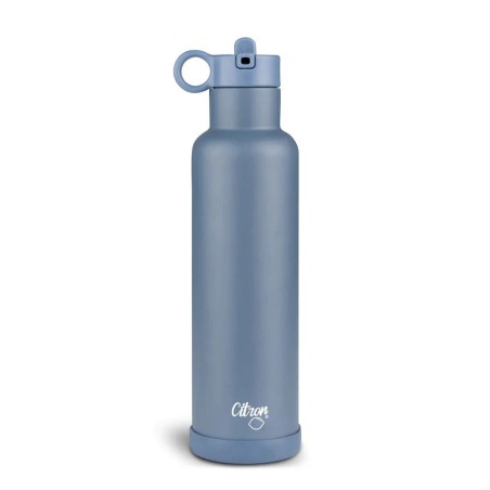 Gourde isotherme 750ml avec 2 bouchons - Navy blue