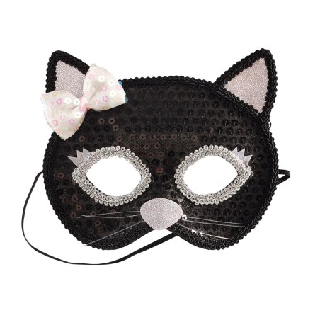 Masque Chat - Black Silver