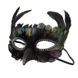 Masque Chat - Black Fuchsia