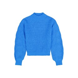Pull en laine - Nordic blue