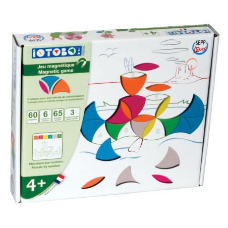 Iotobo Classic - 60 magnets, 6 couleurs et 65 modèles