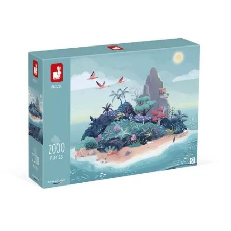 Puzzle 2000 pcs - L'île mystérieuse