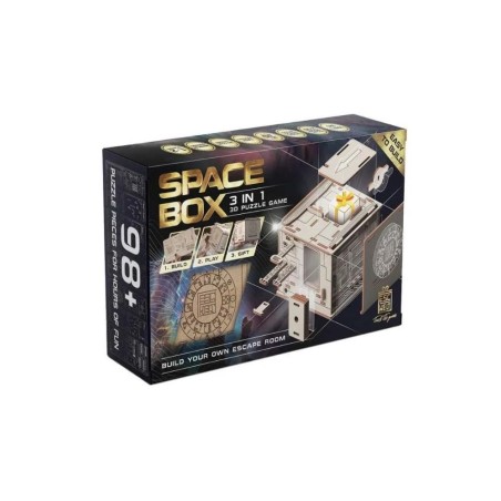 3d puzzle & Escape Room - Space box
