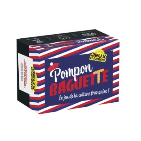 Pompon baguette - Le jeu de la culture française !