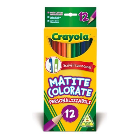 12 crayons de couleur