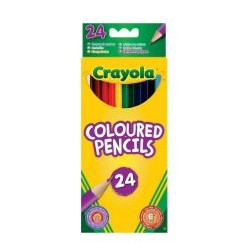 24 crayons de couleurs