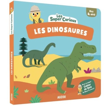 Les dinosaures - Avec le super cahier de quiz de Coco le canari