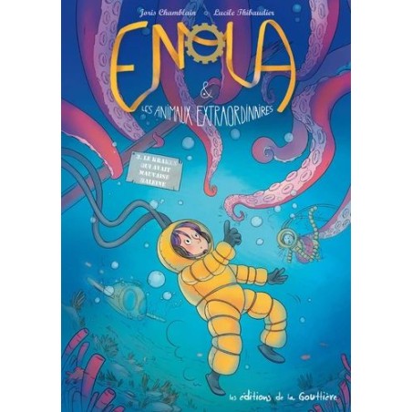 Enola et les animaux extraordinaires - Le kraken qui avait mauvaise haleine - Tome 3