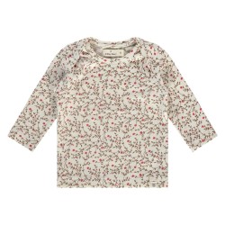 T-shirt LM - Fleurs - Crème