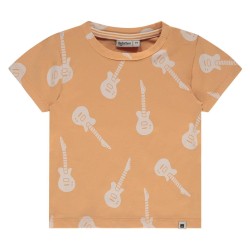 T-shirt CM - Guitares - Orange