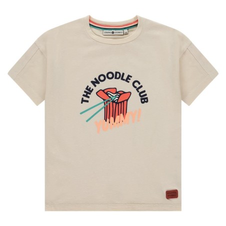 T-shirt CM - The noodle club - Cream