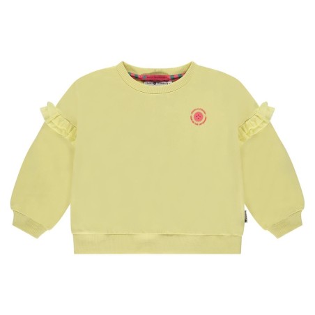 Sweat sans capuche - Stains & stories - Yellow