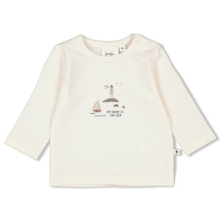 T-shirt LM - Offwhite - Let's sail