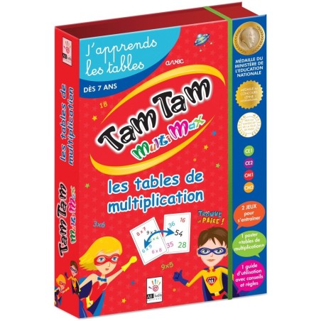 Tam Tam - Multimax - Les tables du multiplication