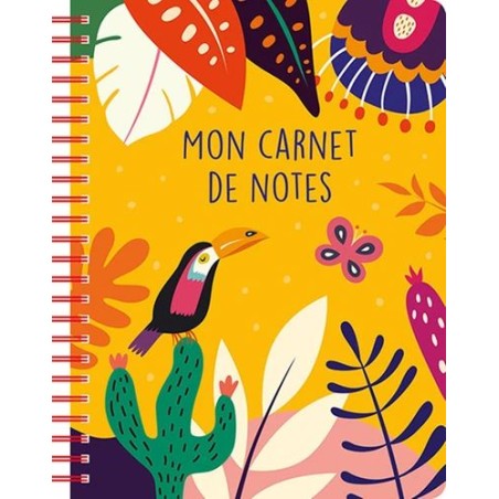 Mon carnet de notes - Toucan