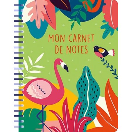 Mon carnet de notes - Flamant rose