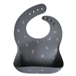 Bavoir en silicone - Seagulls