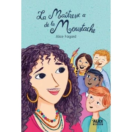 La maitresse a de la moustache