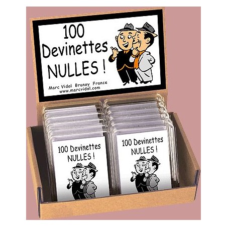 100 devinettes nulles !