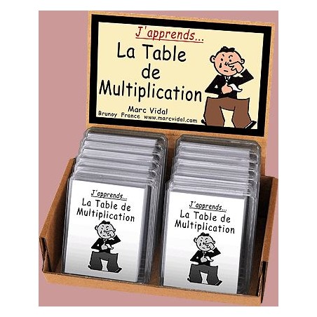 J'apprends... La table de Multiplication
