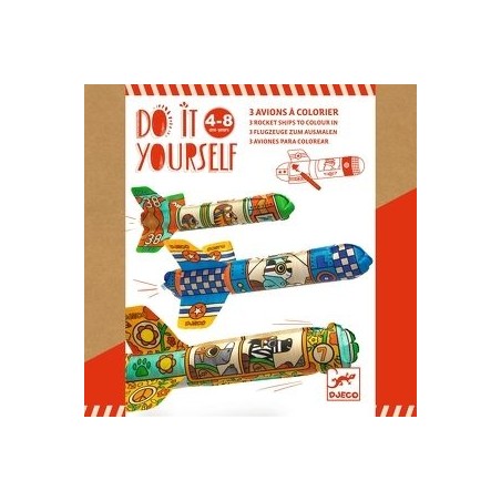 Do it yourself "Dans le ciel" - 3 avions à créer