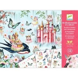 90 décalcomanies et 3 décors