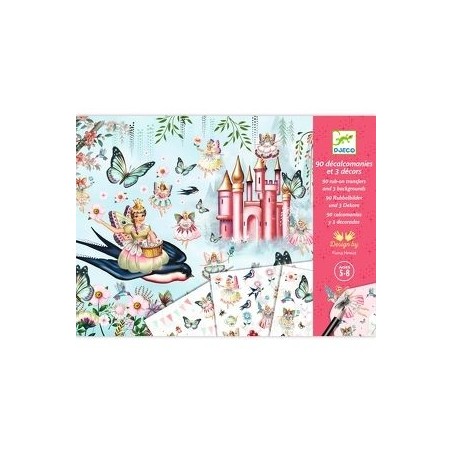 90 décalcomanies et 3 décors