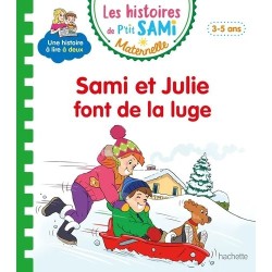Sami et Julie font de la luge