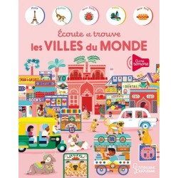 Écoute et trouve les villes...