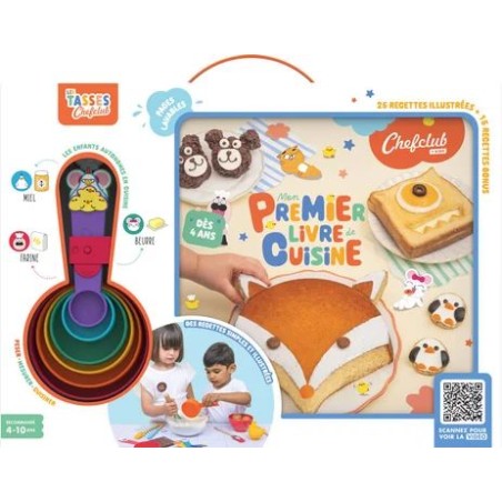Coffret - Mon premier livre de cuisine