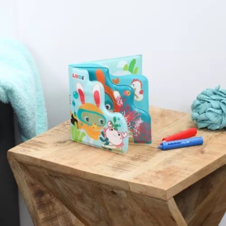 Mon premier livre de bain avec 2 crayons