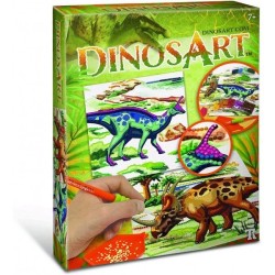 Dinosart - Strass par numéros