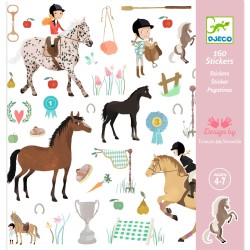 Stickers "équitation"