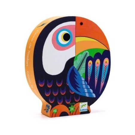 Puzzle 24 pcs "Coco le toucan"