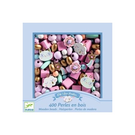 400 Perles en bois