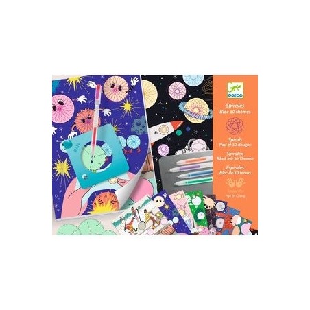 Spirale Bloc 10 thèmes