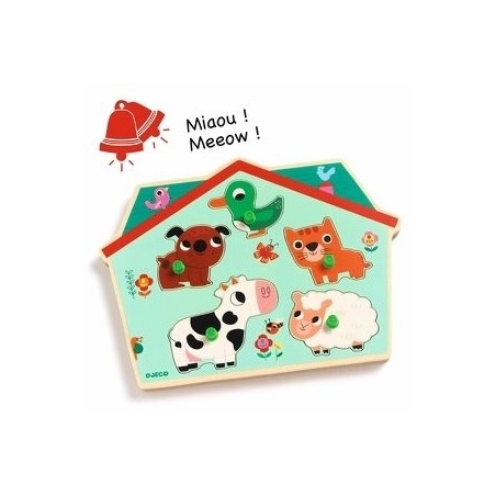 Puzzle sonore "Ouaf woof"