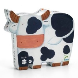 Puzzle 24 pcs "La vache à...